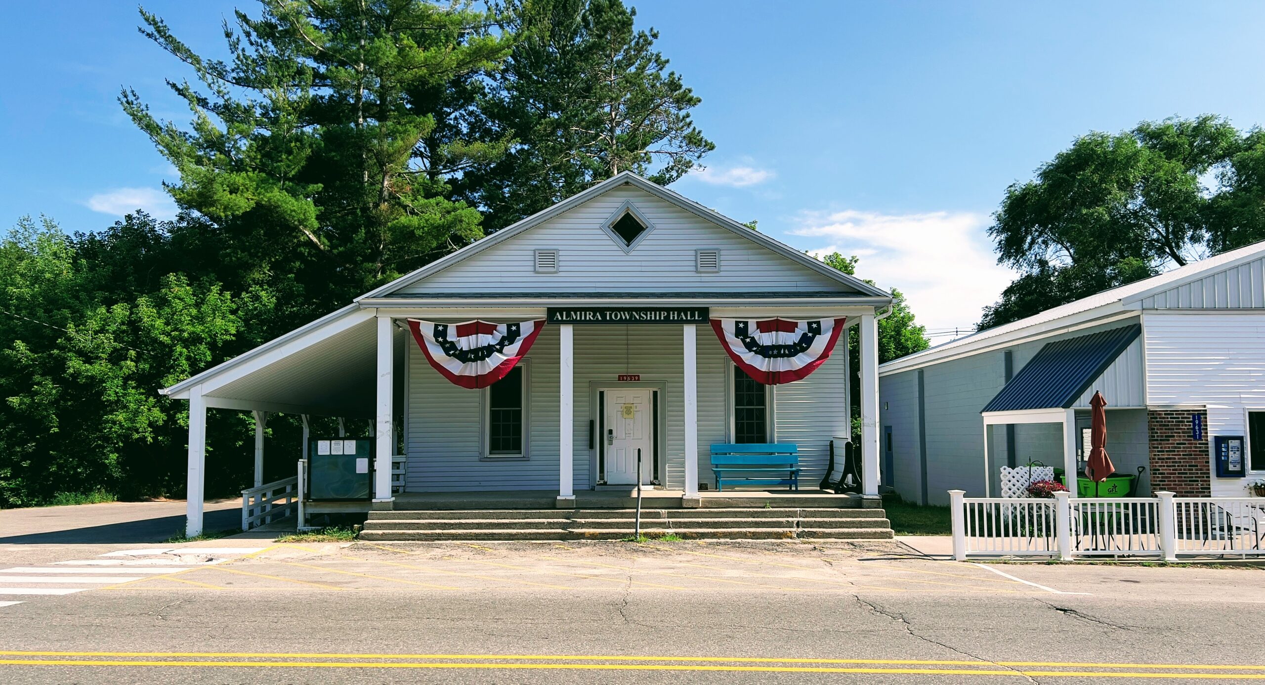 Almira Town Hall Exterior