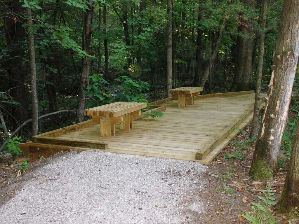 Ransom Lake Natural Area Benches